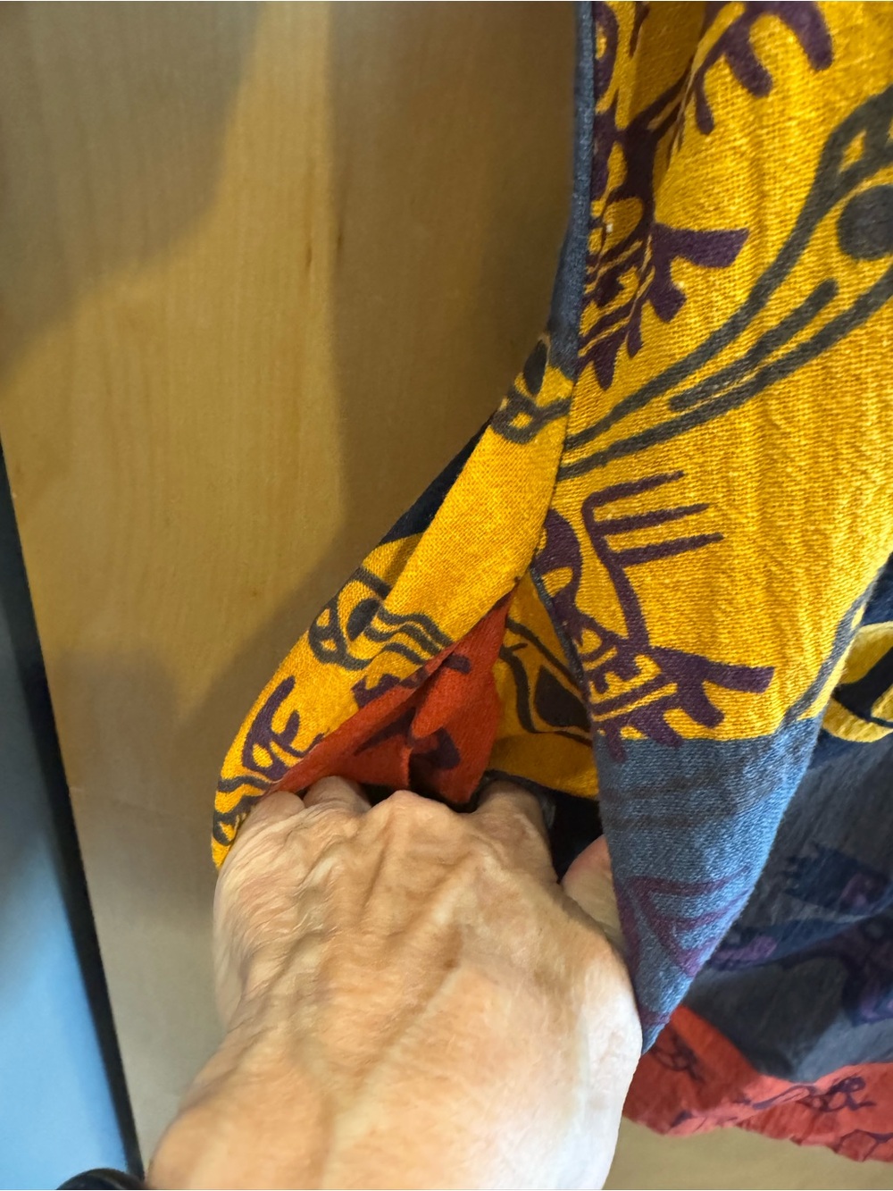 Colorblock Tribal Dress-NWOT - Picture 3 of 8